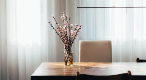 Almond Blossom Twigs in a Vase